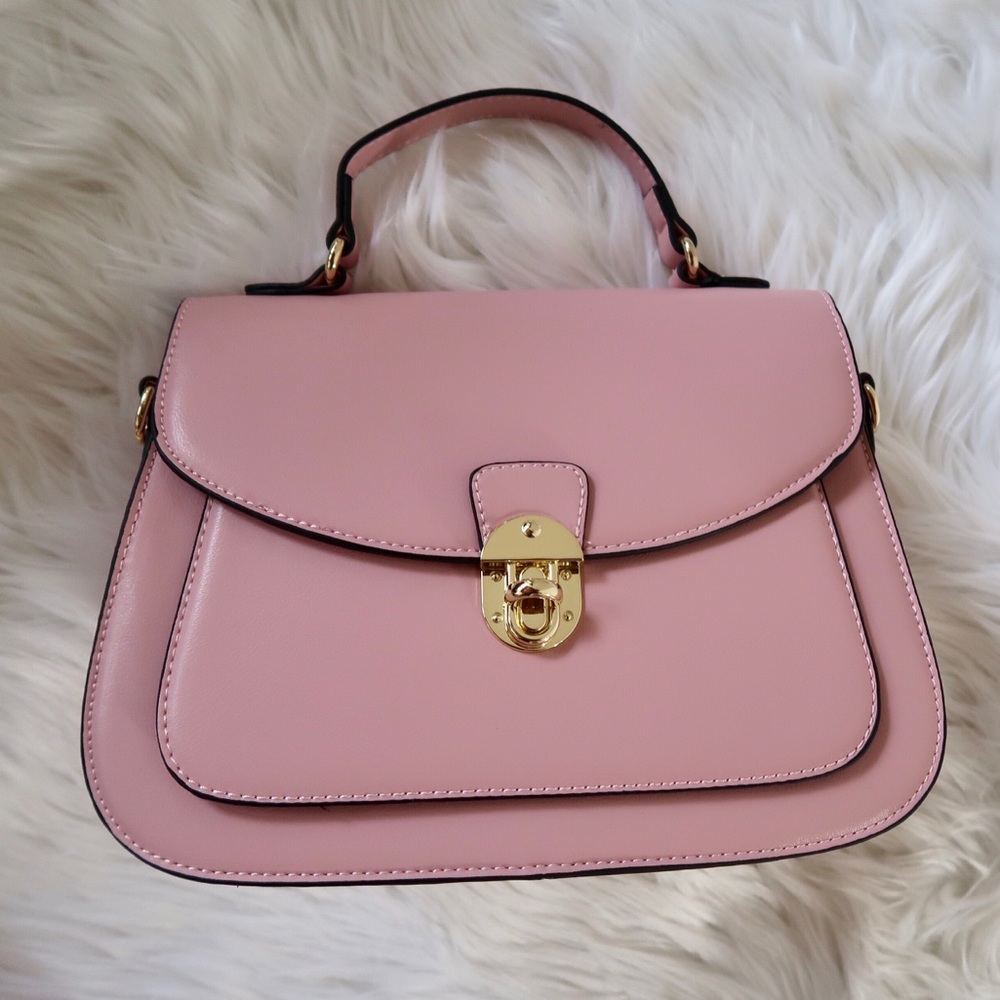 Last Pink! TAKE ME ALONG- Top-Handle Satchel